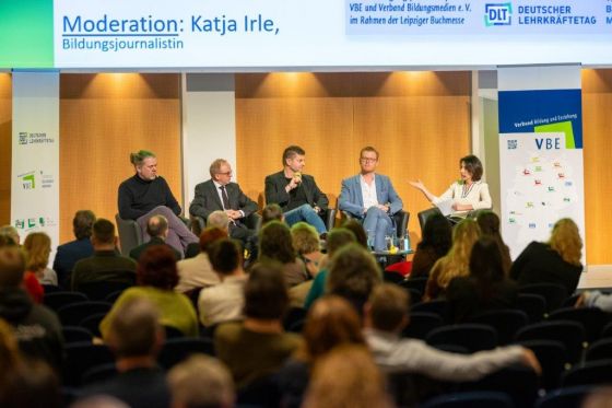 Podiumsdiskussion beim DLT